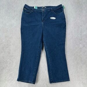 NWT Lee Relaxed Fit‎ Straight Leg Jeans Womens 24W Instantly Slims